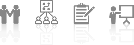 pictogrammes des compétences Plus&Pro Conseil